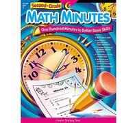 Creative Teaching Press Math Minutes Book, Grade 2