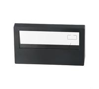 Creative ThermoHygrometer Clock with Alarm, Essential for Understanding Indoor Temperature and Humidity (Black)