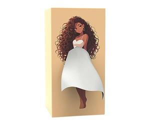 Creative Tissue Box Cover - Lady Skirt Design, Decorative Flying Skirt Girl Tissue Holder | Charming Facial Paper Box for Bathroom, Restaurant, and Living Spaces, Adds a Touch of Elegance to Any Room