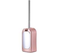 Creative toilet brush,toilet brush set wall-mounted, toilet brush set toilet brush toilet toilet@black (Color : Rose Gold (Pink))