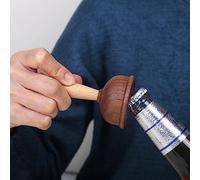 Creative Toilet Plunger Shaped Magnet Bottle Opener, Wine Beer Beverage Drinking Opener Bar Gadget Glass Beer Kitchen Tools, Stick to Refrigerator for Easy Storage with Magnet, Funny Gift