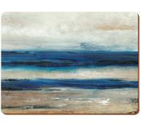 Creative Tops Blue Absract Pack Of 4 Large Premium Placemats
