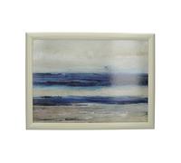 Creative Tops Blue Abstract Cushioned Bean Bag Lap Tray, 44 x 34 cm (17" x 13") - Blue