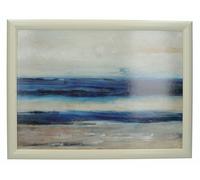 Creative Tops Blue Abstract Cushioned Bean Bag Lap Tray, 44 x 34 cm (17" x 13") - Blue