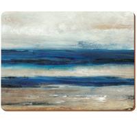 Creative Tops Blue Abstract Pack Of 4 Premium Placemats