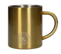 Creative Tops Can Mug, Stainless Steel, Brass, 10 x 7 x 8 cm
