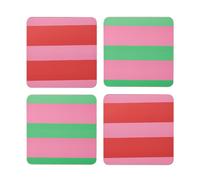 Creative Tops Coasters, Set of Four, Stripes, 10.5cm, Gift Boxed Creative Tops Multicolor