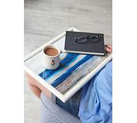 Creative Tops Creative Tops Blue Abstract Lap Tray Blue