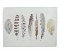 Creative Tops Feathers Pack Of 4 Large Premium Placemats