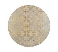 Creative Tops Gold Impressions Pack Of 4 Premium Round Placemats