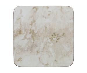 Creative Tops Grey Marble Pack Of 4 Premium Coasters in Light Stone Creative Tops Light Stone
