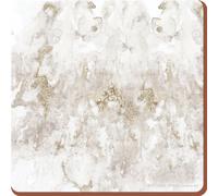 Creative Tops Grey Marble Pack Of 4 Premium Coasters with Slip resistant