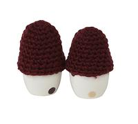 Creative Tops Katie Alice Highland Fling Egg Cups with Knitted Cosies, Set of 2, Multi-Colour