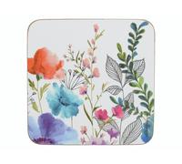 Creative Tops Meadow Floral Pack of 6 Coasters - Multicolour - Wood - Placemats and Coasters