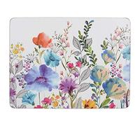 Creative Tops ‘Meadow Floral’ Printed Cork Backed Placemats, Rectangular, Multi Colour, 30 x 23 cm, Set of 4