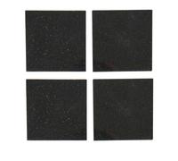Creative Tops Naturals Coasters, Set of 4 Granite in Black | Charlies