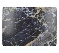 Creative Tops Navy Marble Pack Of 4 Premium Placemats 40 x 29 cm Heat-resistant