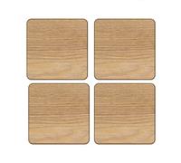 Creative Tops Oak Veneer Pack Of 4 Coasters