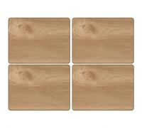 Creative Tops Oak Veneer Pack of 4 Placemats - Wood - Wood - Placemats and Coasters