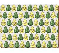 Creative Tops OTT Cork Placemat Set/Table Mats with 'Let's Avocuddle' Design, Multi-Colour, 29 x 21.5 cm, Set of 4