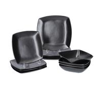 Creative Tops Raven 12 Piece Dinner Set Black | Size: 12 Pack Creative Tops Black 12 Pack