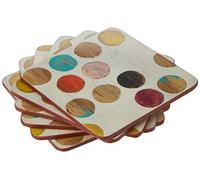 Creative Tops Premium Coasters, Set of 6 - Retro Spots