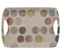 Creative Tops Retro Spot Large Luxury Handled Tray - Multicolour - Melamine - Serving Tray