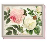 Creative Tops 5138328 Rose Garden Cushioned Lap Tray, Multicolour