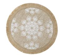 Creative Tops Set of 4 Hessian Placemats - White - Textile - Placemats and Coasters