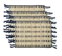 Creative Tops Set of 4 Napier Grasscloth Placemats, CTPMNAPPK4, Assorted, One Size