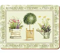 Creative Tops Topiary Pack Of 4 Large Premium Placemats
