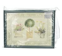 Creative Tops Topiary Laptray With Cushioned Base And Stylish Botanical Print