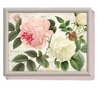 Creative Tops Vintage-style Rose Garden Cushioned Laptray 44 x 34 cm 100% Cotton