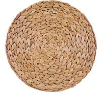 Creative Tops Water Hyacinth Pack Of 4 Round Placemats Heat-resistant 30 cm
