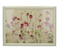 Creative Tops 5233437 Wild Field Poppies Cushioned Bean Bag Lap Tray, 44 x 34 cm (17.5" x 13.5") - Multi-Colour