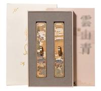 Creative Town Scene Paperweight, Practice Writing Tool, Brass Calligraphy Ruler