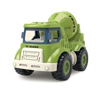 Creative Toy Construction Trucks - Inertia Car Toys, 1 Count Engineering Machine for Floor Racing, Transporter with Movable Parts, Playthings, Site Loader for Rugs, Tiles and Grass
