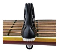 Creative Tyrannosaurus Skull Guitar Tuning Clip, Clip Adjustable Tightness, Accessories Parts for Acoustic/Electric Guitars, Ukulele, Mandolin, Banjo, Acoustic And Electric Guitars (black)