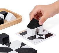 Creative Unlock Hidden Block Puzzle - Hands-On Skill Building, Family Interactive Tabletop Toy for Kids