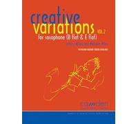 Creative Variations for Alto and Tenor Saxophone Volume 2 with Piano Accompaniment and Backing Tracks, Camden CM184