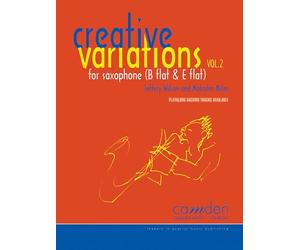 Creative Variations for Alto and Tenor Saxophone Volume 2 with Piano Accompaniments and Backing Tracks, Camden CM184