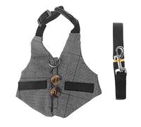 Creative Vest Harness Flexible Lead Adjustable Outdoor For Dwarf Hamster Gerbil Squirrel Chinchilla Ferr Body Suits Women Clothing Long Sleeve