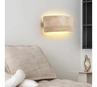 Creative Vintage Art Stone LED Wall Lamp - Contemporary Home Decor for Bedroom, Foyer & Dining Room Lighting Fixtures, Unique Design & Elegant Illumination (White light)