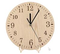 Creative Vintage Style Wall mounted Hanging Clock Living Room Bedroom (24 * 23 * 4)
