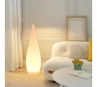 Creative Water Drop Rechargeable Remote Control RGB Floor Lamp for Indoor/Outdoor Use