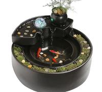 Creative Water Ornaments Circulating Fountain Ceramic Living Room Fortune Office Desktop