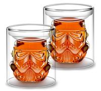 Creative Whisky Sobriety Glasses, Flask Carafe, Whiskey Carafe for Wine, Bourbon, Liquor, Vodka, Scotch, 150ml Gifts for Men, 2 pcs…