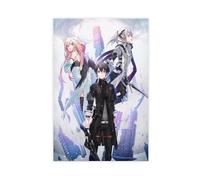 Creative Why Does Nobody Remember Me In This World Anime Poster Canvas Poster Wall Art Decor Print Picture Paintings for Living Room Bedroom Decoration Unframe: 12" L X 18" W
