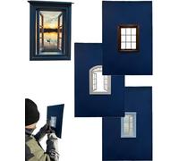 Creative Window Photograph Props, Portable Creative Window Viewfinder, Frame Your World Photography Prop for Travel, Landscapes & Portraits, Unique Sh ot Composer for Fresh Perspectives