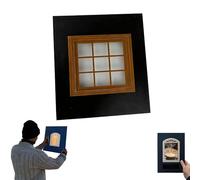 Creative Window Props, 2026 Portable Creative Window Frame Photography Prop, Unique Perspective Backdrop Tool for Landscape Portrait Vacation Shooting at Landmarks Lakeside Mountains (#3)